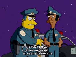Episode 7 Sergeant Lou GIF by The Simpsons