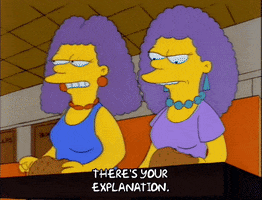 Season 3 Side Eye GIF by The Simpsons