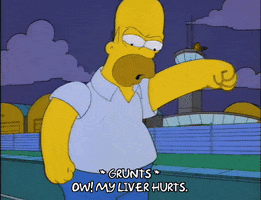 Season 6 Grunts GIF by The Simpsons