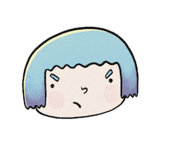 Angry Girl Sticker