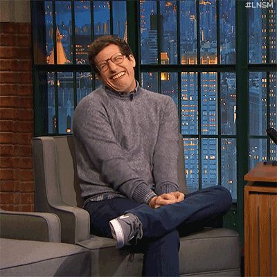 andy samberg idk GIF by Late Night with Seth Meyers