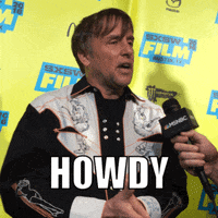 richard linklater howdy GIF by GIPHY CAM