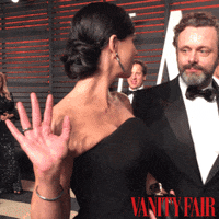 waving sarah silverman GIF by Vanity Fair