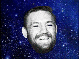 outer space smile GIF by Conor McGregor