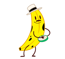 banana samba GIF by PlayKids