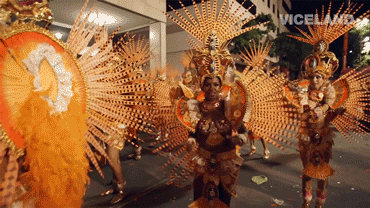 Brazil Carnival GIF by GAYCATION with Ellen Page and Ian Daniel - Find & Share on GIPHY