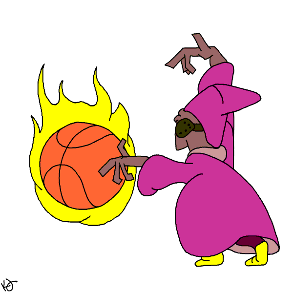 On Fire Basketball GIF by Karl Jahnke - Find & Share on GIPHY