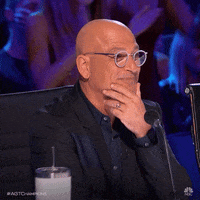 Interested Howie Mandel GIF by America's Got Talent