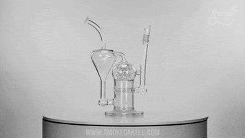 smokecartel trippy flower green smoke GIF