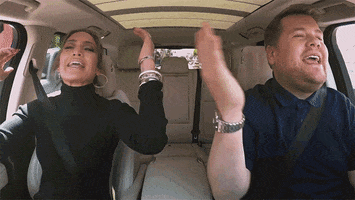 Jennifer Lopez Dancing GIF by The Late Late Show with James Corden