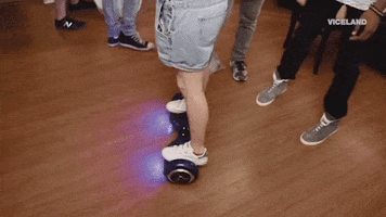 hoverboard GIF by FLOPHOUSE
