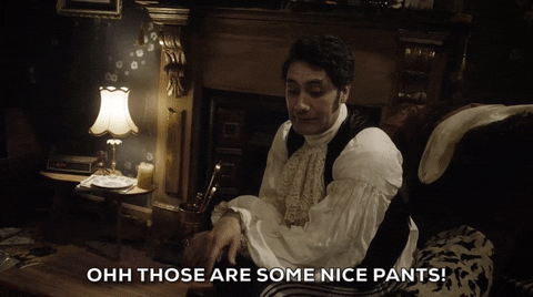 Taika Waititi Fashion GIF by What We Do In The Shadows - Find & Share on GIPHY