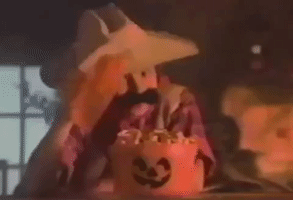80s halloween GIF