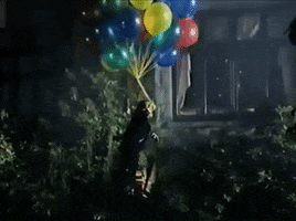 double double toil and trouble balloons GIF