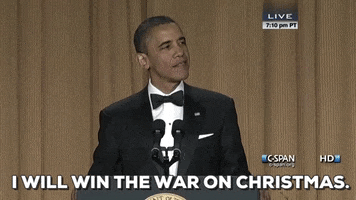 war christmas GIF by Obama