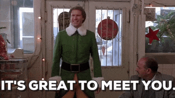 its great to meet you will ferrell GIF