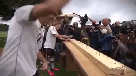 Hammering Nail In The Coffin GIF by FC Bayern Munich - Find & Share on GIPHY