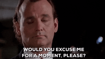 Would You Excuse Me For A Moment Please GIFs - Get the best GIF on GIPHY