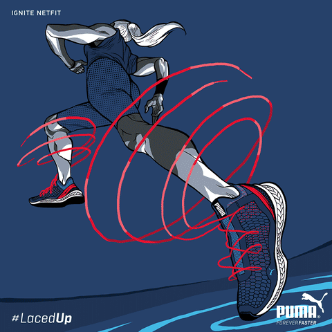 Totoi sneakers puma kicks foreverfaster GIF