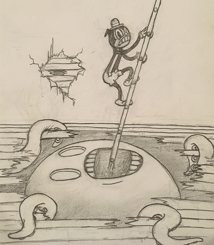 duncanreddy cartoon draw classic hand drawn GIF