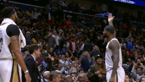 I Cant Hear You Lets Go GIF by NBA