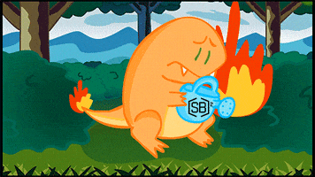Big Fire Water GIF