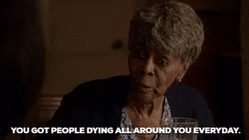 How To Get Away With Murder You Got People Dying All Around You Every Day GIF by ABC Network