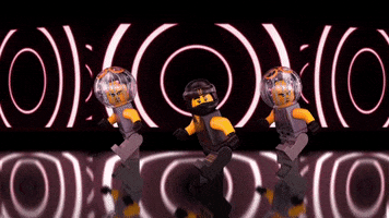 lego ninjago movie dancing GIF by LEGO