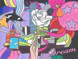 Rose Dream GIF by Art Baby Girl