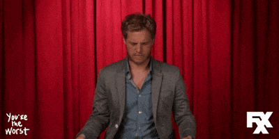 try harder chris geere GIF by You're The Worst 