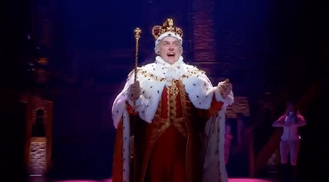King George Broadway GIF by Hamilton: An American Musical - Find & Share on GIPHY