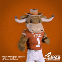 happy texas longhorns GIF by Quicken Loans