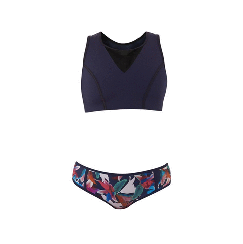 Deakin-and-Blue fashion swimming swimwear swimsuit GIF