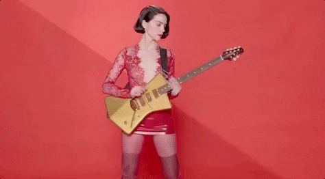 St-vincent-guitar GIFs - Get the best GIF on GIPHY