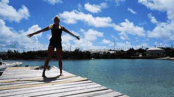amydot fitness yoga pilates stretching GIF