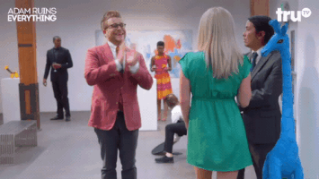 adam ruins everything clapping GIF by truTV