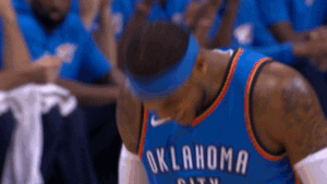 Carmelo Anthony Smiling GIF by NBA