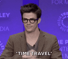 the flash timey wimey GIF by The Paley Center for Media
