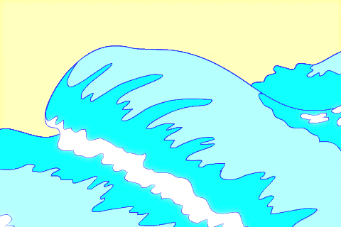 waves GIF by GIPHY Studios Originals