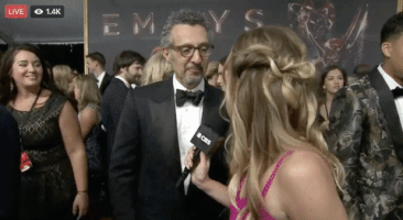 the emmy awards handshake GIF by Emmys