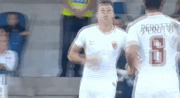 high five lets go GIF by AS Roma