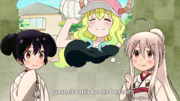 dokkar anime lucoa chiya urara meirochou GIF
