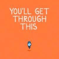 Encouraging Hang In There GIF by GIPHY Studios Originals