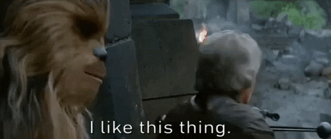 Episode 7 I Like This Thing GIF by Star Wars - Find & Share on GIPHY
