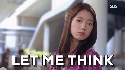 Park Shin Hye Thinking GIF - Find & Share on GIPHY