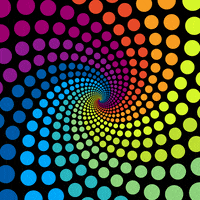 visualize polka dot GIF by Feliks Tomasz Konczakowski