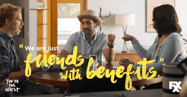 friends with benefits GIF by You're The Worst 