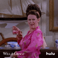 will and grace no GIF by HULU will and grace no GIF by HULU