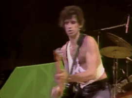 Keith Richards Satisfaction GIF by The Rolling Stones