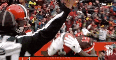 cleveland browns touchdown GIF by NFL